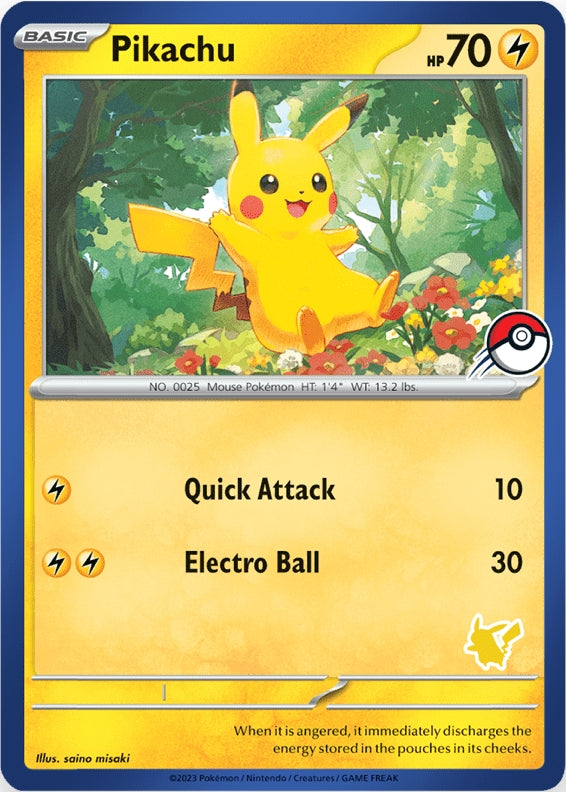 Pikachu (Blue Border) [My First Battle] - Pokémon - Card Brawlers | Quebec | Canada |
