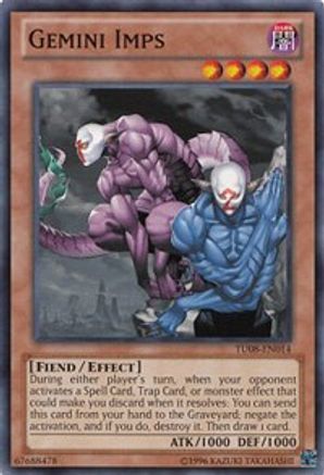 Gemini Imps [TU08-EN014] Common - Yu-Gi-Oh! - Card Brawlers | Quebec | Canada |