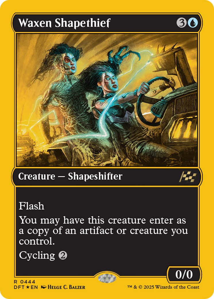 Waxen Shapethief (First-Place Foil) [Aetherdrift] - Magic: The Gathering - Card Brawlers | Quebec | Canada |