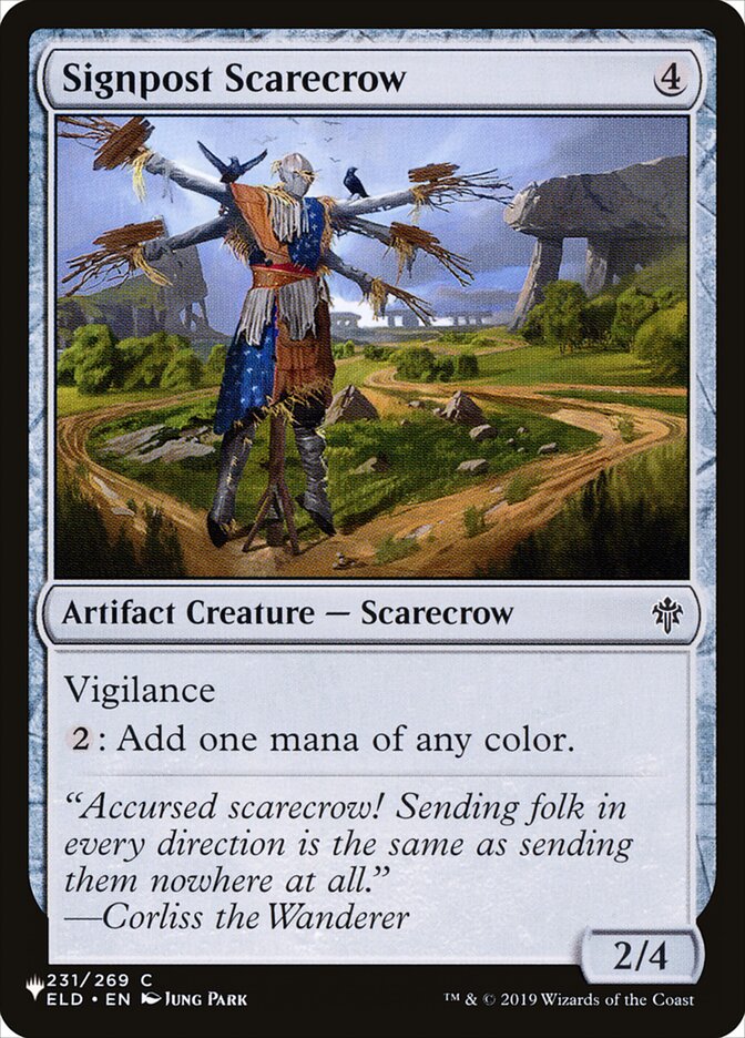 Signpost Scarecrow [The List] - Magic: The Gathering - Card Brawlers | Quebec | Canada |
