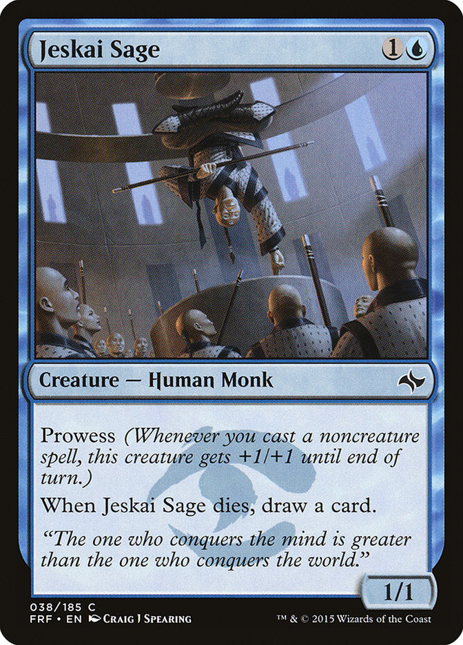 Jeskai Sage [Fate Reforged] - Magic: The Gathering - Card Brawlers | Quebec | Canada |