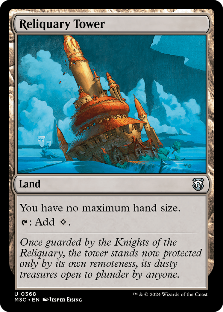 Reliquary Tower (Ripple Foil) [Modern Horizons 3 Commander] - Magic: The Gathering - Card Brawlers | Quebec | Canada |