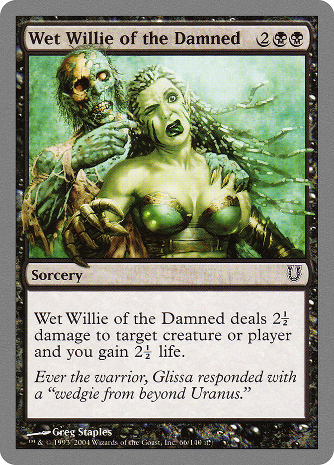 Wet Willie of the Damned [Unhinged] - Magic: The Gathering - Card Brawlers | Quebec | Canada |