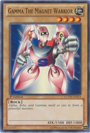 Gamma the Magnet Warrior [LCYW-EN014] Common - Yu-Gi-Oh! - Card Brawlers | Quebec | Canada |