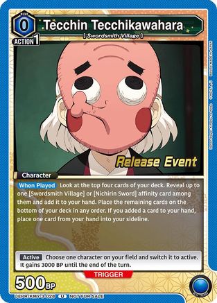 Tecchin Tecchikawahara (UEPR/KMY-3-028) - UEX05BT Demon Slayer Kimetsu no Yaiba Vol2 Release Event Cards - UEX05BT: Demon Slayer: Kimetsu no Yaiba Vol.2 Release Event Cards - Card Brawlers | Quebec | Canada |