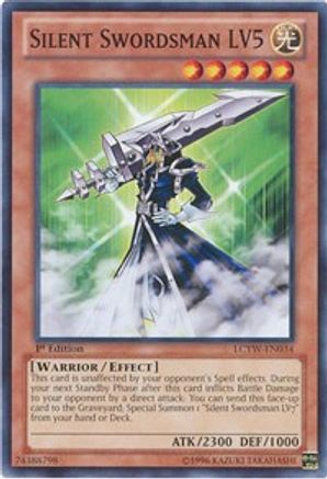 Silent Swordsman LV5 [LCYW-EN034] Common - Yu-Gi-Oh! - Card Brawlers | Quebec | Canada |
