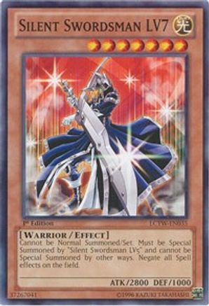 Silent Swordsman LV7 [LCYW-EN035] Common - Yu-Gi-Oh! - Card Brawlers | Quebec | Canada |