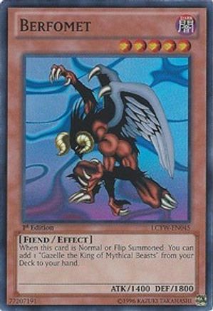 Berfomet [LCYW-EN045] Super Rare - Yu-Gi-Oh! - Card Brawlers | Quebec | Canada |