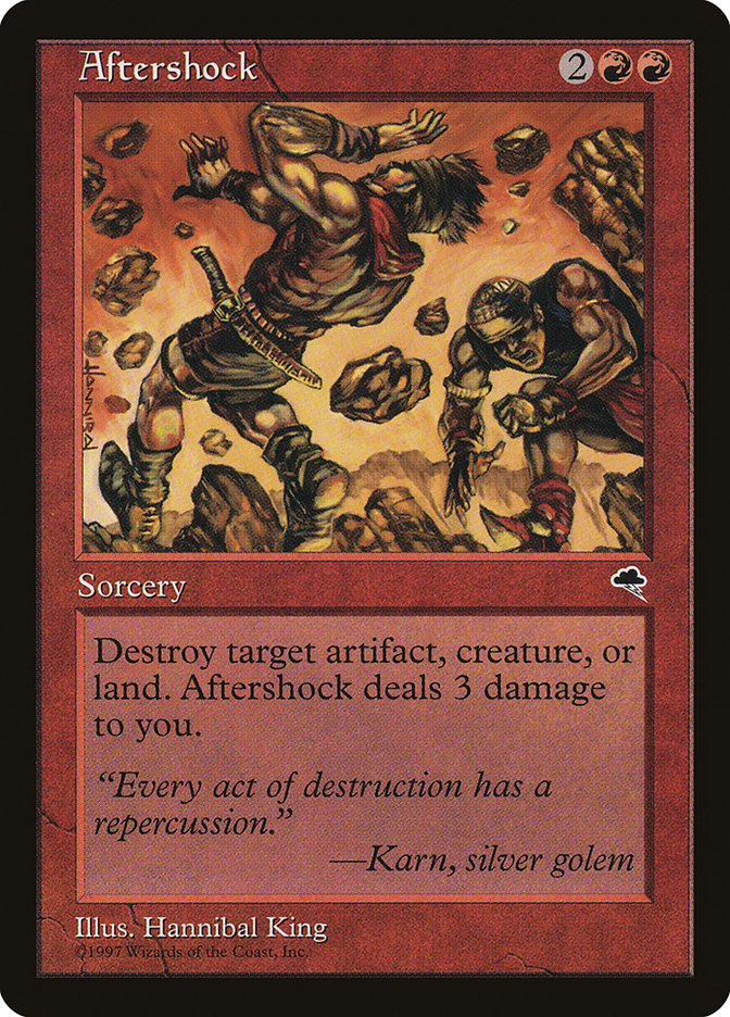Aftershock [Tempest] - Magic: The Gathering - Card Brawlers | Quebec | Canada |