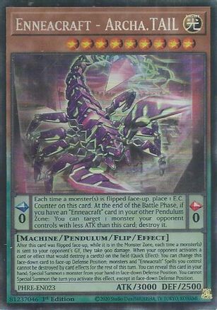 Enneacraft - Archa.TAIL [PHRE-EN023] Collector's Rare - Phantom Revenge - Card Brawlers | Quebec | Canada |