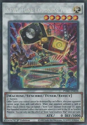 Kewl Tune Loudness War [PHRE-EN038] Collector's Rare - Phantom Revenge - Card Brawlers | Quebec | Canada |