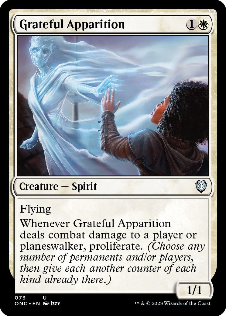 Grateful Apparition [Phyrexia: All Will Be One Commander] - Magic: The Gathering - Card Brawlers | Quebec | Canada |