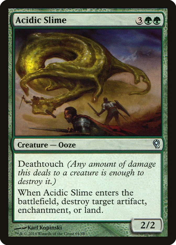 Acidic Slime [Duel Decks: Jace vs. Vraska] - Magic: The Gathering - Card Brawlers | Quebec | Canada |