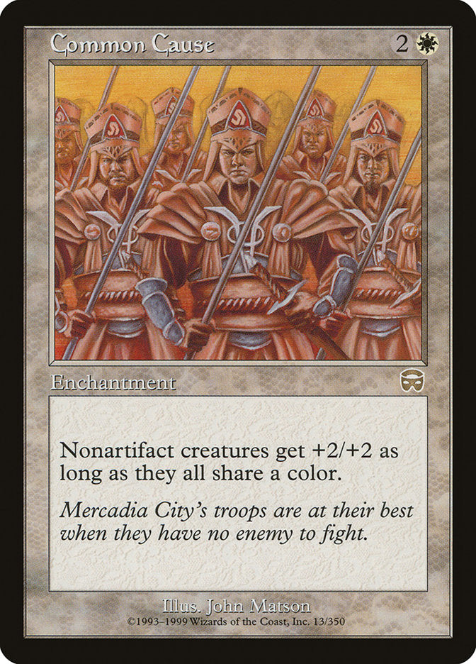 Common Cause [Mercadian Masques] - Magic: The Gathering - Card Brawlers | Quebec | Canada |