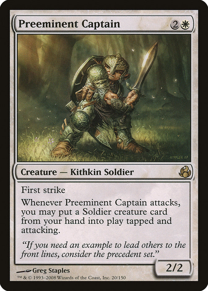 Preeminent Captain [Morningtide] - Magic: The Gathering - Card Brawlers | Quebec | Canada |