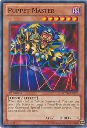 Puppet Master [LCYW-EN122] Common - Yu-Gi-Oh! - Card Brawlers | Quebec | Canada |