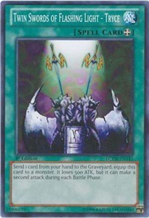 Twin Swords of Flashing Light - Tryce [LCYW-EN141] Common - Yu-Gi-Oh! - Card Brawlers | Quebec | Canada |