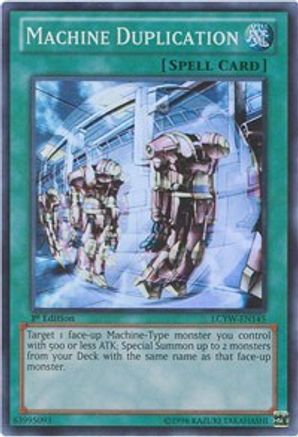 Machine Duplication [LCYW-EN145] Super Rare - Yu-Gi-Oh! - Card Brawlers | Quebec | Canada |
