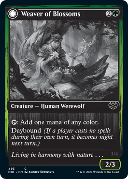 Weaver of Blossoms // Blossom-Clad Werewolf [Innistrad: Double Feature] - Magic: The Gathering - Card Brawlers | Quebec | Canada |