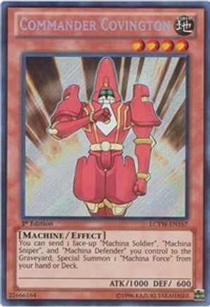 Commander Covington [LCYW-EN167] Secret Rare