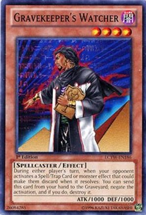 Gravekeeper's Watcher [LCYW-EN186] Common - Yu-Gi-Oh! - Card Brawlers | Quebec | Canada |