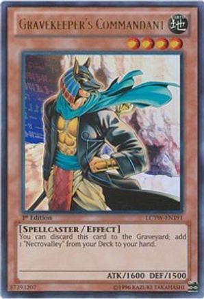 Gravekeeper's Commandant [LCYW-EN191] Ultra Rare - Yu-Gi-Oh! - Card Brawlers | Quebec | Canada |