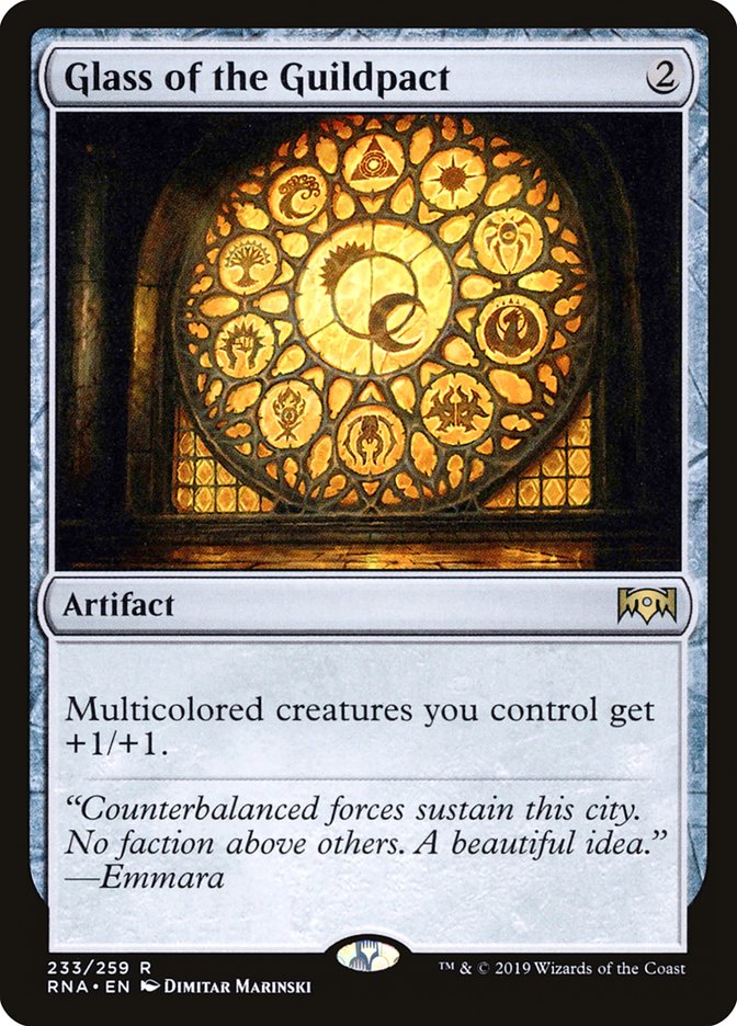 Glass of the Guildpact [Ravnica Allegiance] - Magic: The Gathering - Card Brawlers | Quebec | Canada |