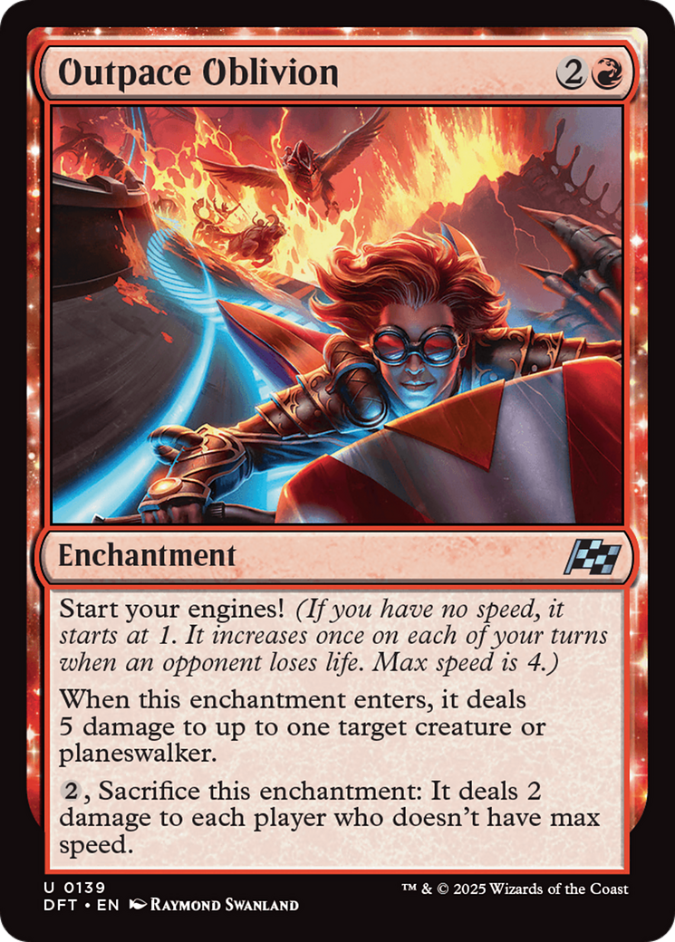 Outpace Oblivion [Aetherdrift] - Magic: The Gathering - Card Brawlers | Quebec | Canada |