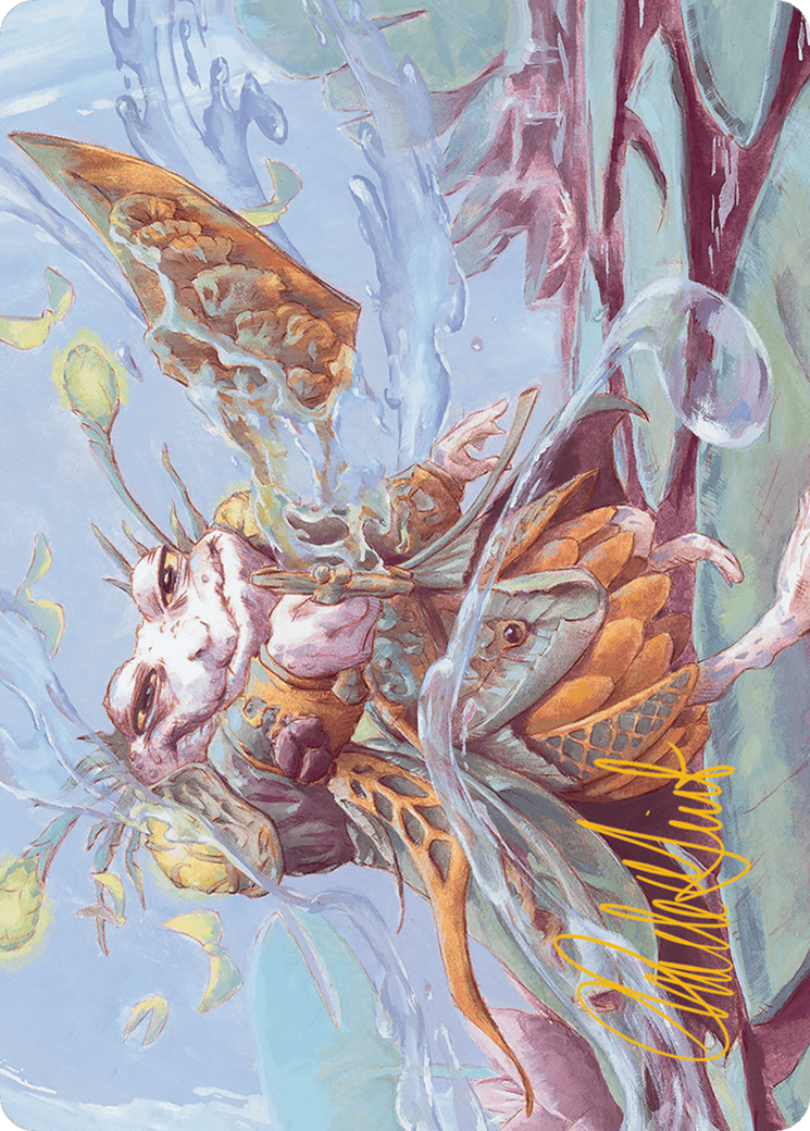 Glarb, Calamity's Augur Art Card (Gold-Stamped Signature) [Bloomburrow Art Series] - Magic: The Gathering - Card Brawlers | Quebec | Canada |
