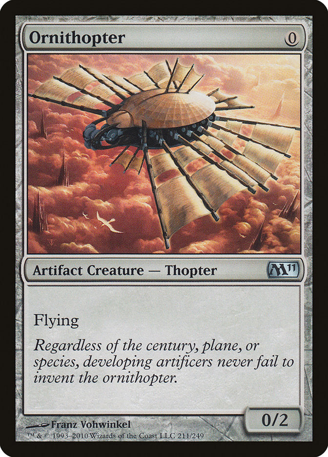 Ornithopter [Magic 2011] - Magic: The Gathering - Card Brawlers | Quebec | Canada |