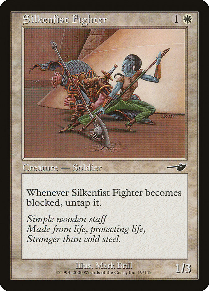 Silkenfist Fighter [Nemesis] - Magic: The Gathering - Card Brawlers | Quebec | Canada |