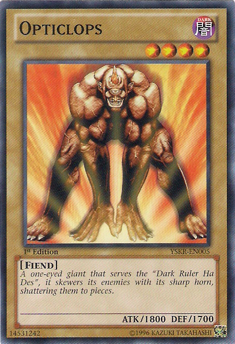 Opticlops [Deck de démarrage : Kaiba Reloaded] [YSKR-EN005] 