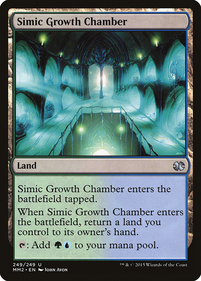 Simic Growth Chamber [Modern Masters 2015] - Magic: The Gathering - Card Brawlers | Quebec | Canada |