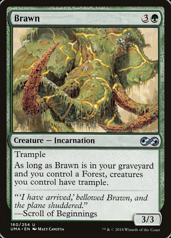 Brawn [Ultimate Masters] - Magic: The Gathering - Card Brawlers | Quebec | Canada |