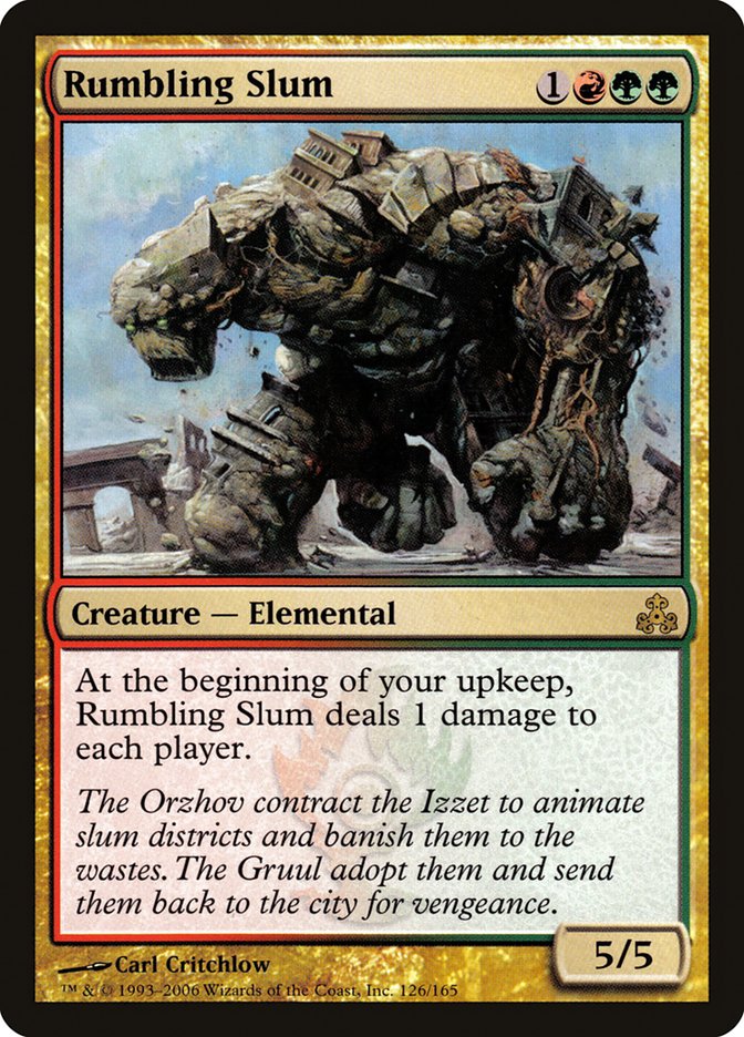Rumbling Slum [Guildpact] - Magic: The Gathering - Card Brawlers | Quebec | Canada |