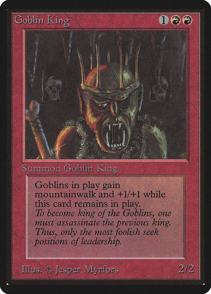 Goblin King [Beta Edition] - Magic: The Gathering - Card Brawlers | Quebec | Canada |