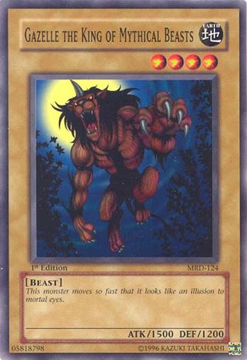 Gazelle the King of Mythical Beasts [MRD-124] Common - Yu-Gi-Oh! - Card Brawlers | Quebec | Canada |