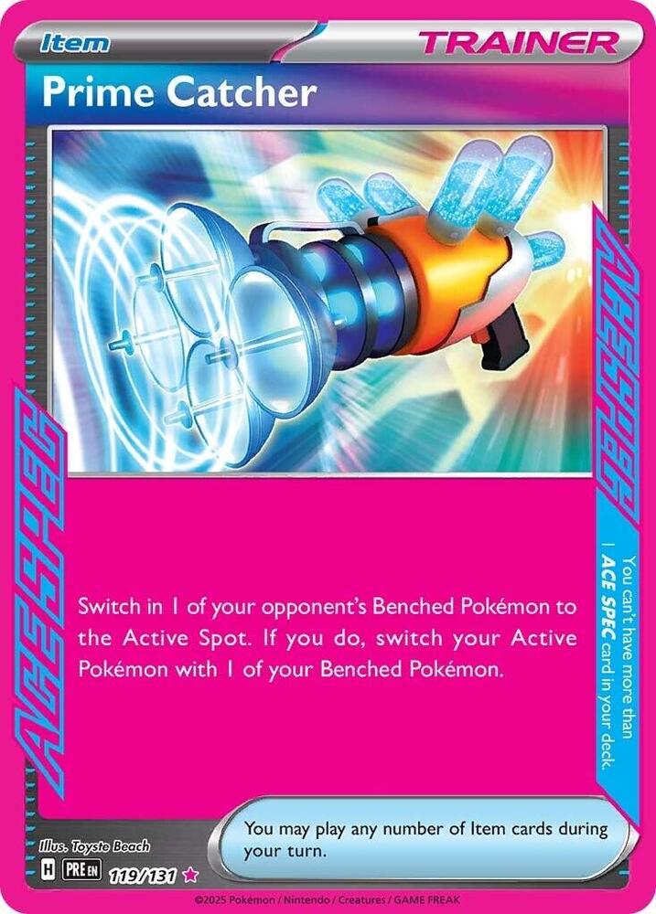 Prime Catcher (119/131) [Scarlet & Violet: Prismatic Evolutions] - Pokémon - Card Brawlers | Quebec | Canada |