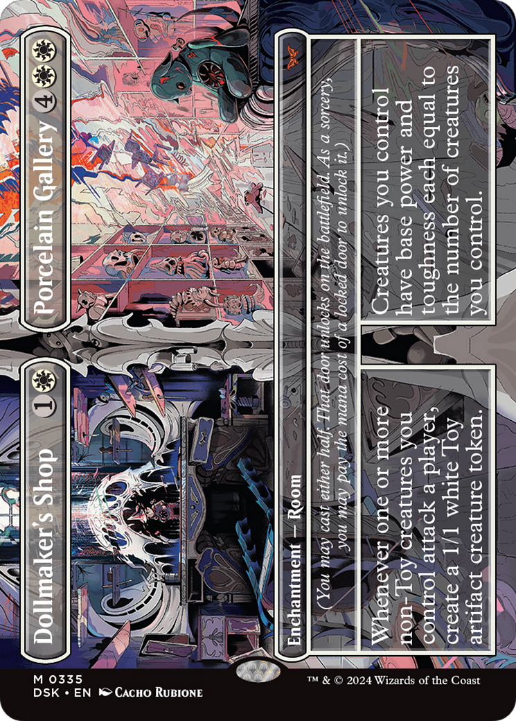 Dollmaker's Shop // Porcelain Gallery (Borderless) [Duskmourn: House of Horror] - Magic: The Gathering - Card Brawlers | Quebec | Canada |