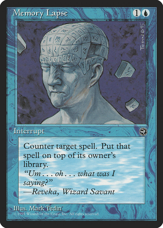 Memory Lapse (Reveka Flavor Text) [Homelands] - Magic: The Gathering - Card Brawlers | Quebec | Canada |