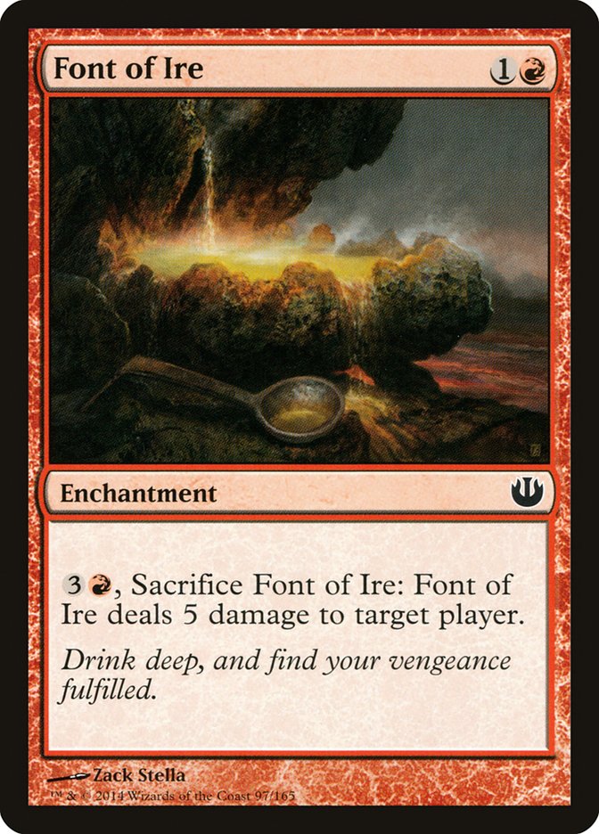 Font of Ire [Journey into Nyx] - Magic: The Gathering - Card Brawlers | Quebec | Canada |