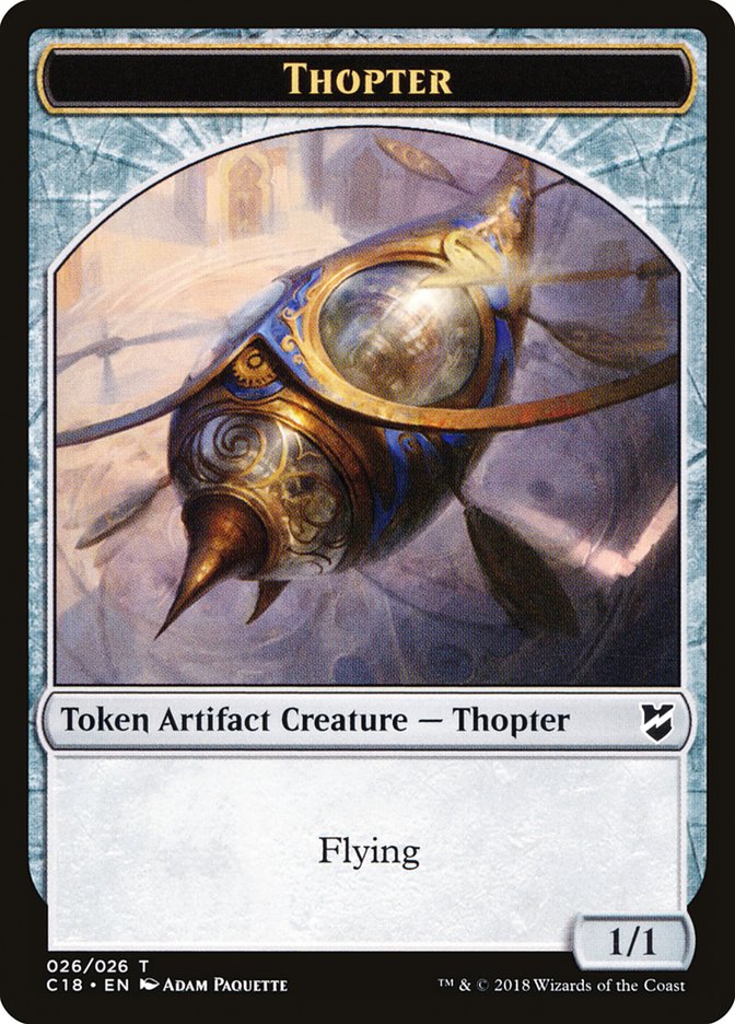 Elemental // Thopter (026) Double-Sided Token [Commander 2018 Tokens] - Magic: The Gathering - Card Brawlers | Quebec | Canada |
