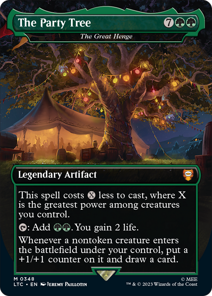 The Party Tree - The Great Henge [The Lord of the Rings: Tales of Middle-Earth Commander] - Magic: The Gathering - Card Brawlers | Quebec | Canada |