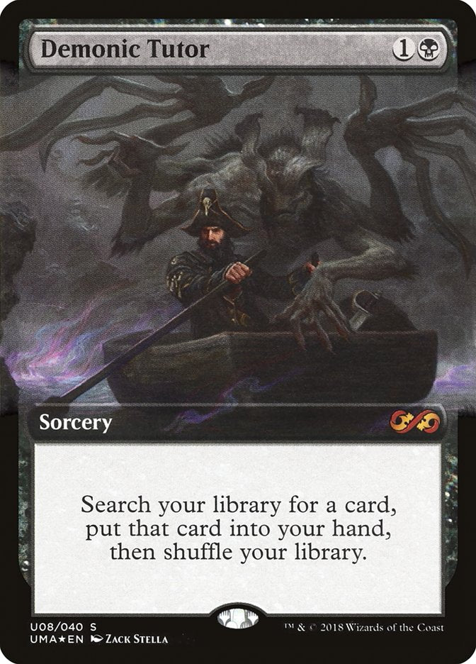 Demonic Tutor (Topper) [Ultimate Masters Box Topper] - Magic: The Gathering - Card Brawlers | Quebec | Canada |