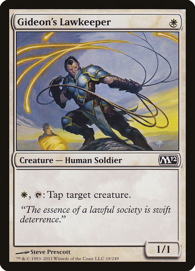 Gideon's Lawkeeper [Magic 2012] - Magic: The Gathering - Card Brawlers | Quebec | Canada |