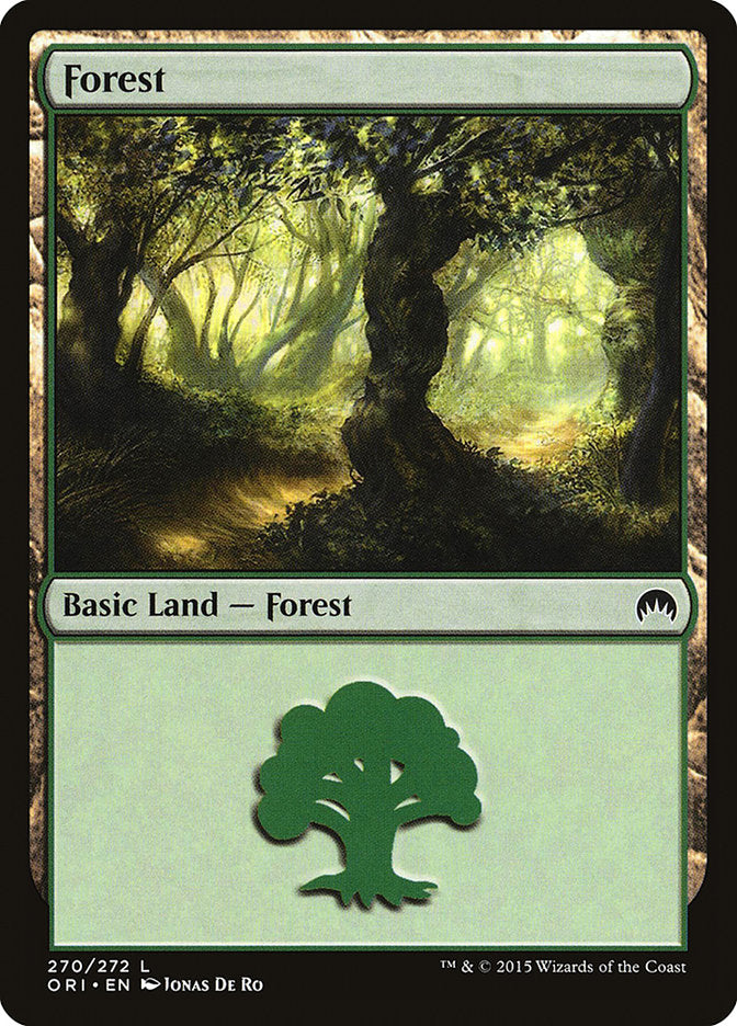 Forest (270) [Magic Origins] - Magic: The Gathering - Card Brawlers | Quebec | Canada |
