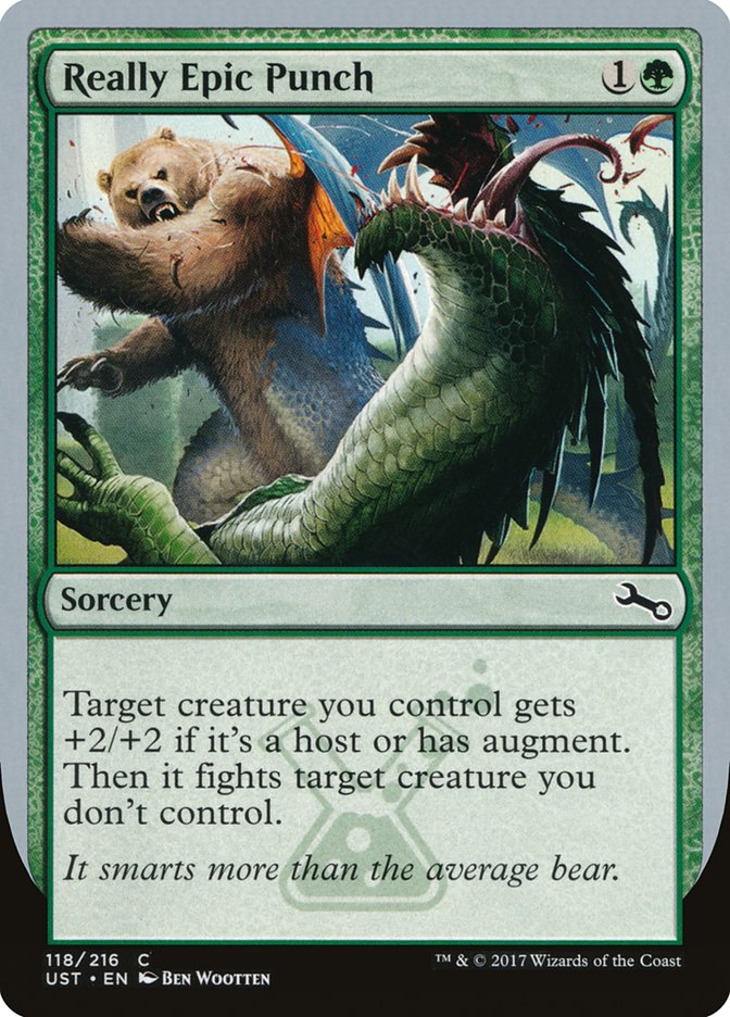 Really Epic Punch [Unstable] - Magic: The Gathering - Card Brawlers | Quebec | Canada |