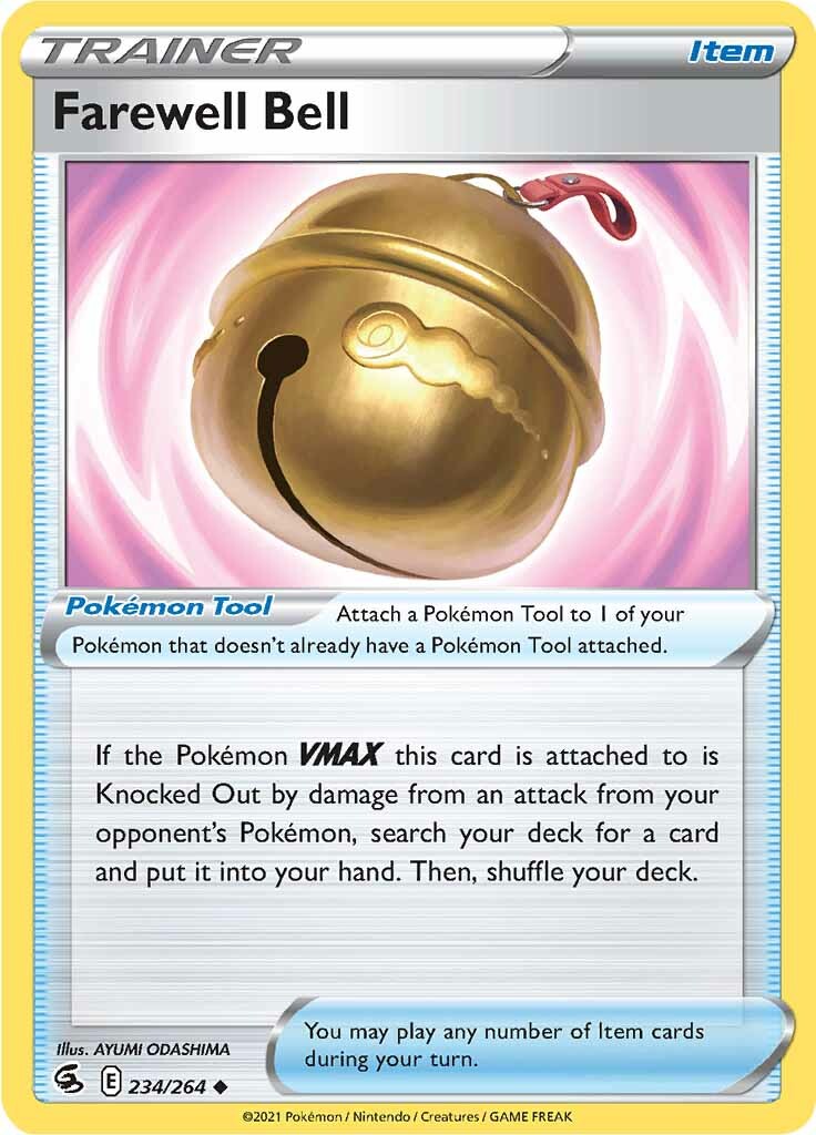 Farewell Bell (234/264) [Sword & Shield: Fusion Strike] - Pokémon - Card Brawlers | Quebec | Canada |