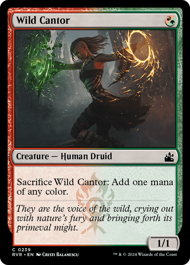 Wild Cantor [Ravnica Remastered] - Magic: The Gathering - Card Brawlers | Quebec | Canada |