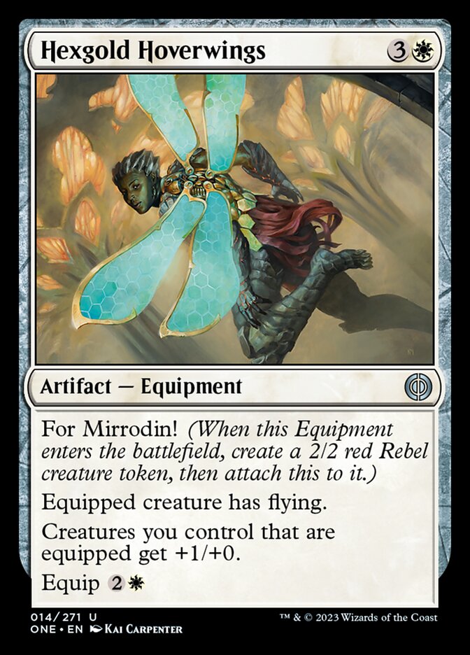 Hexgold Hoverwings [Phyrexia: All Will Be One] - Magic: The Gathering - Card Brawlers | Quebec | Canada |
